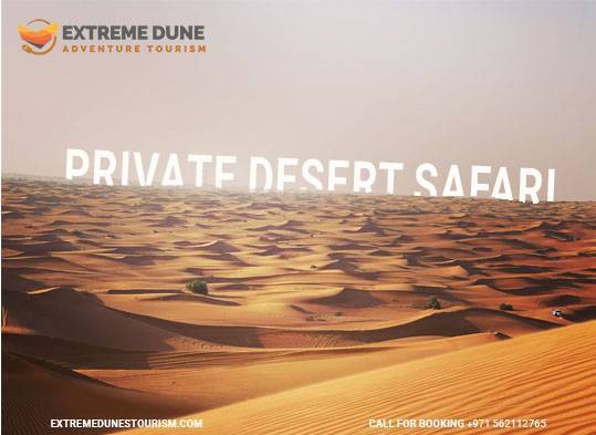 Private Desert Safari dubai tour